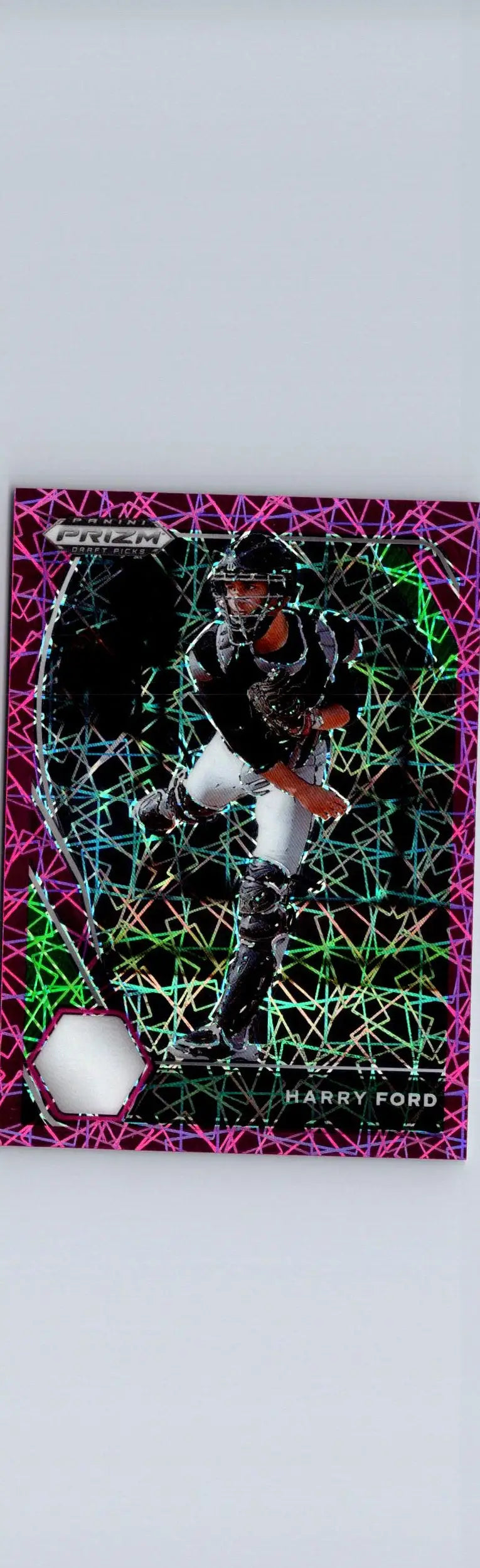 Harry Ford baseball card from Panini Prizm Draft Picks 2021 Pink Velocity Prizm