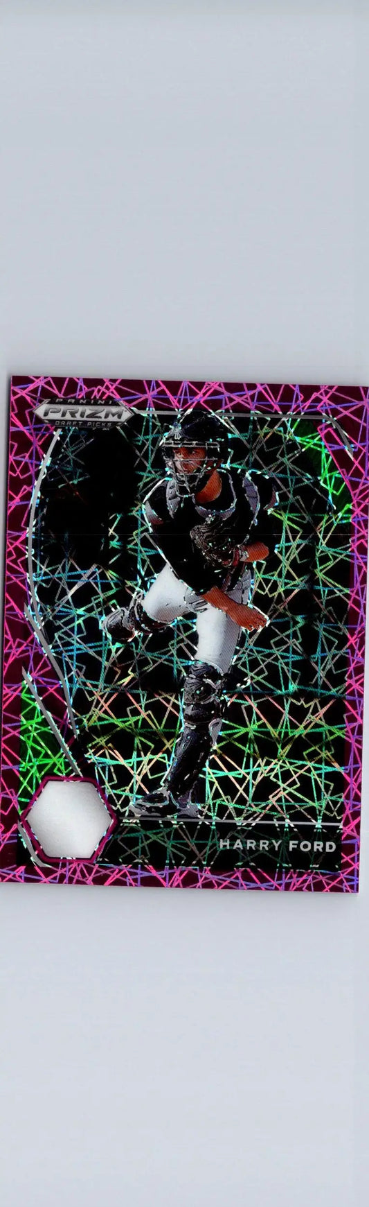 Harry Ford baseball card from Panini Prizm Draft Picks 2021 Pink Velocity Prizm