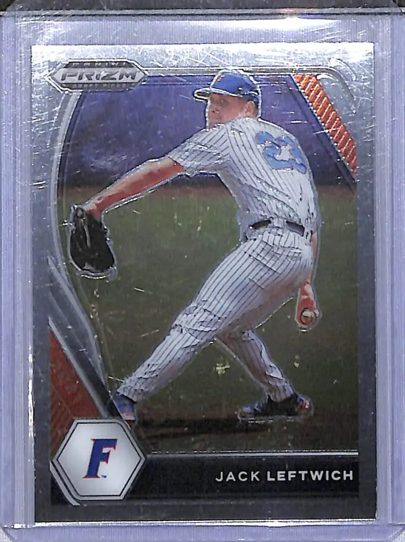 2021 Panini Prizm Draft Picks #PDP197 Jack Leftwich NM-MT