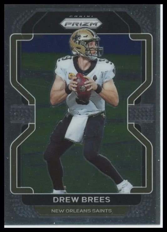 2021 Panini Prizm Drew Brees 309 New Orleans Saints NM - Football Card Single