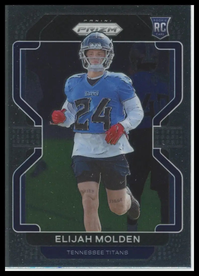 2021 Panini Prizm Elijah Molden RC 422 Tennessee Titans - Football Card Single