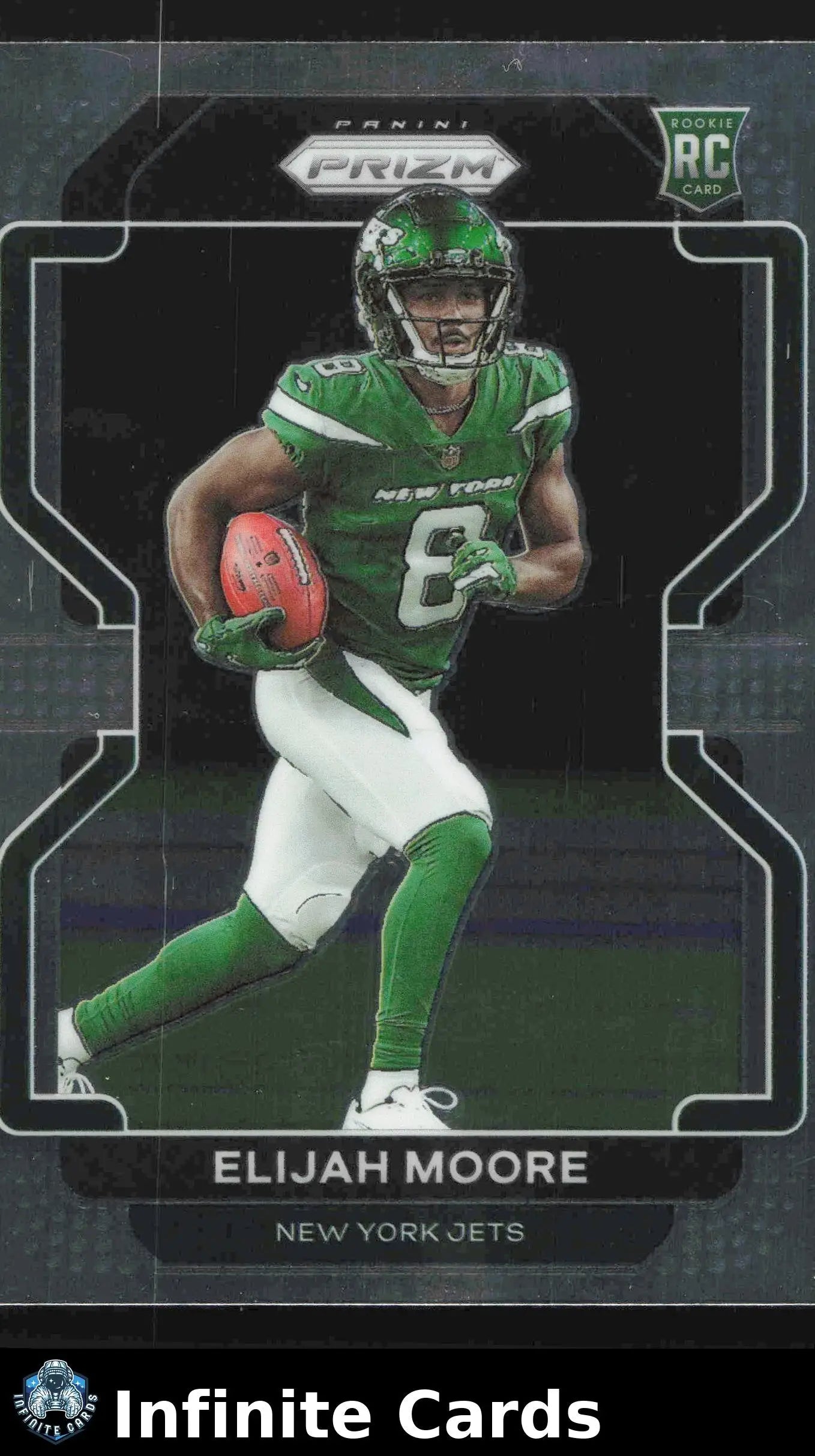 2021 Panini Prizm ELIJAH MOORE #346 New York Jets RC - Football Card Single