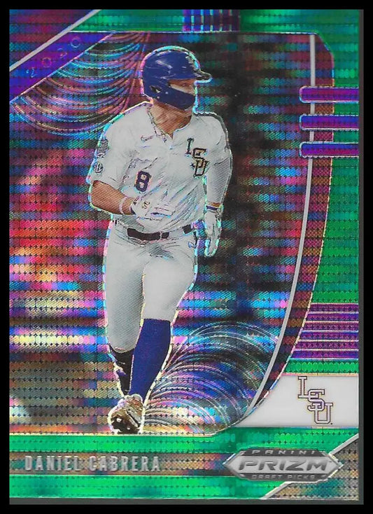 2021 Panini Prizm Green Prizm #114 Brady Singer - Baseball Card Single