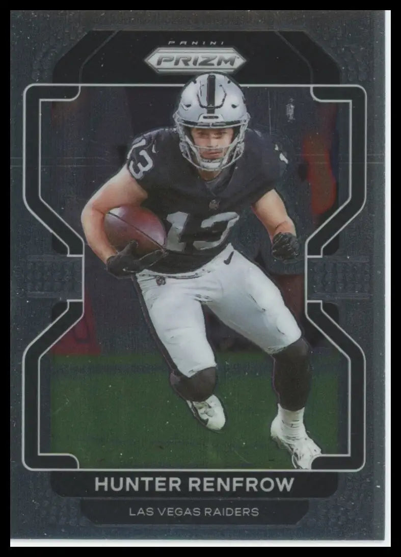 2021 Panini Prizm Hunter Renfrow 176 Las Vegas Raiders NM - Football Card Single