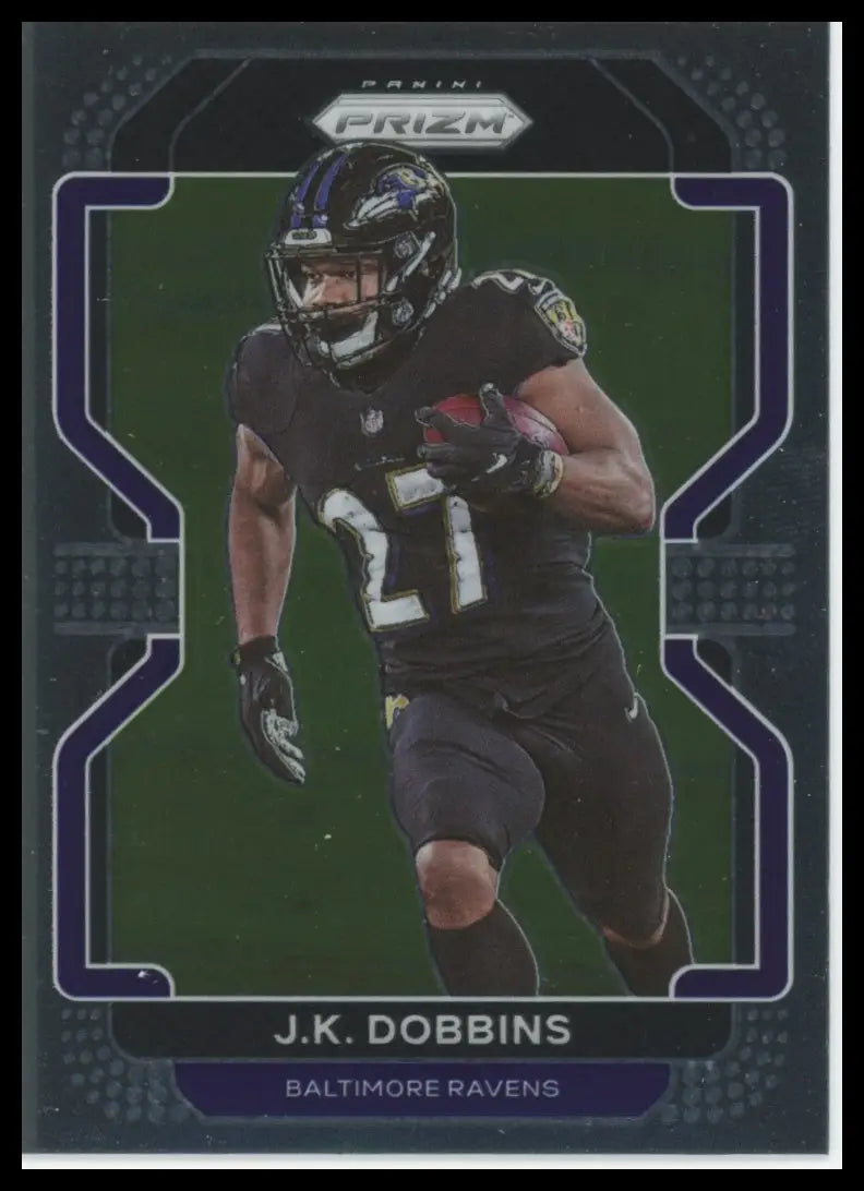 2021 Panini Prizm J.K. Dobbins 283 Baltimore Ravens - Football Card Single