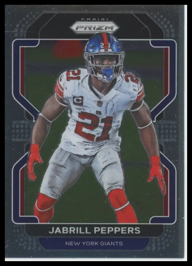 2021 Panini Prizm Jabrill Peppers 235 New York Giants - Football Card Single