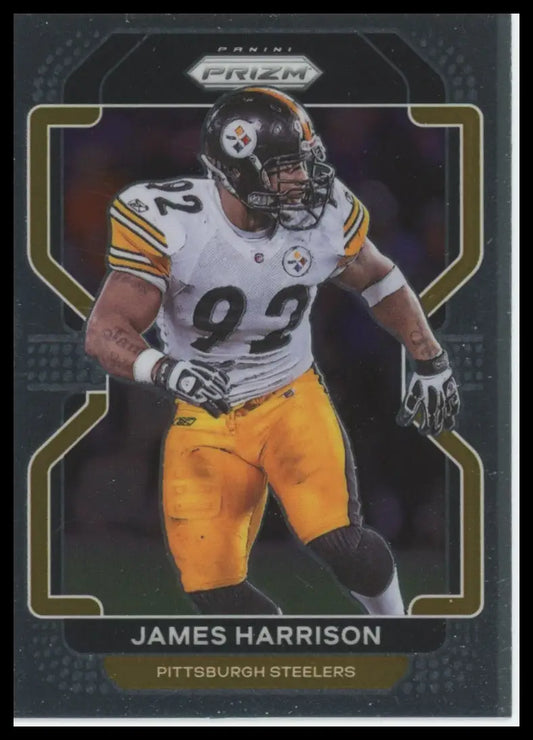 2021 Panini Prizm James Harrison 259 Pittsburgh Steelers NM - Football Card Single
