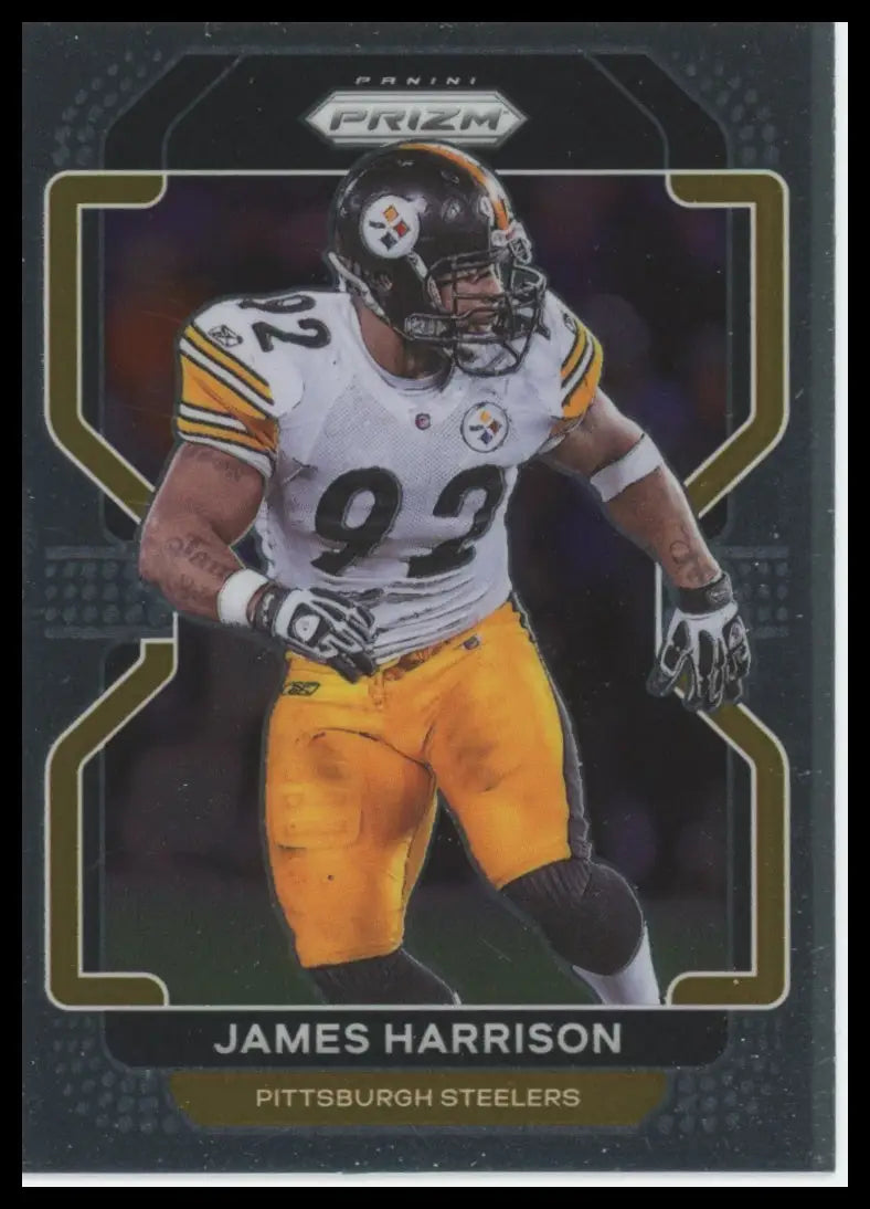 2021 Panini Prizm James Harrison 259 Pittsburgh Steelers NM - Football Card Single