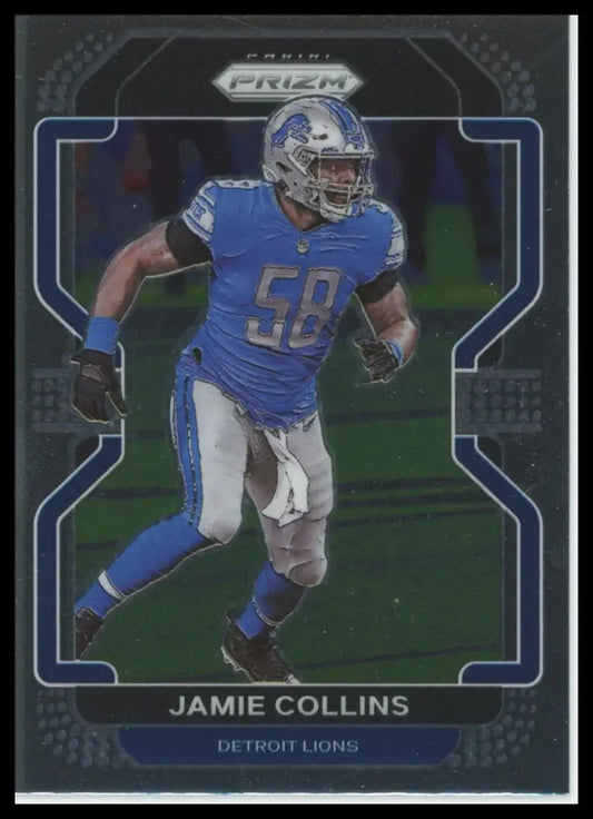 2021 Panini Prizm Jamie Collins 152 Detroit Lions NM - Football Card Single