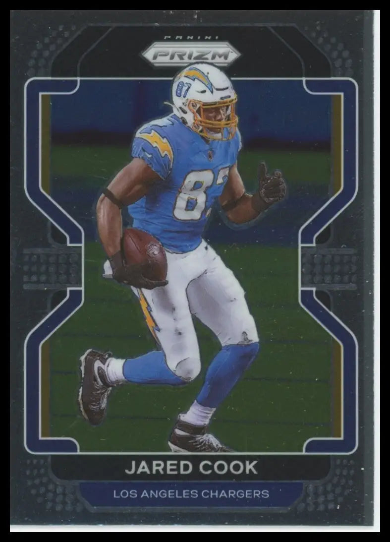 2021 Panini Prizm Jared Cook 168 Los Angeles Chargers NM - Football Card Single