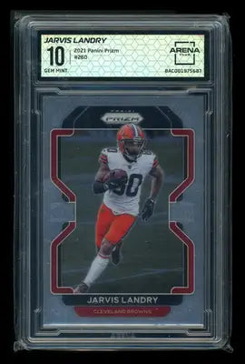 2021 Panini Prizm Jarvis Landry #260 Football Arena Club 10 - Football Card Single