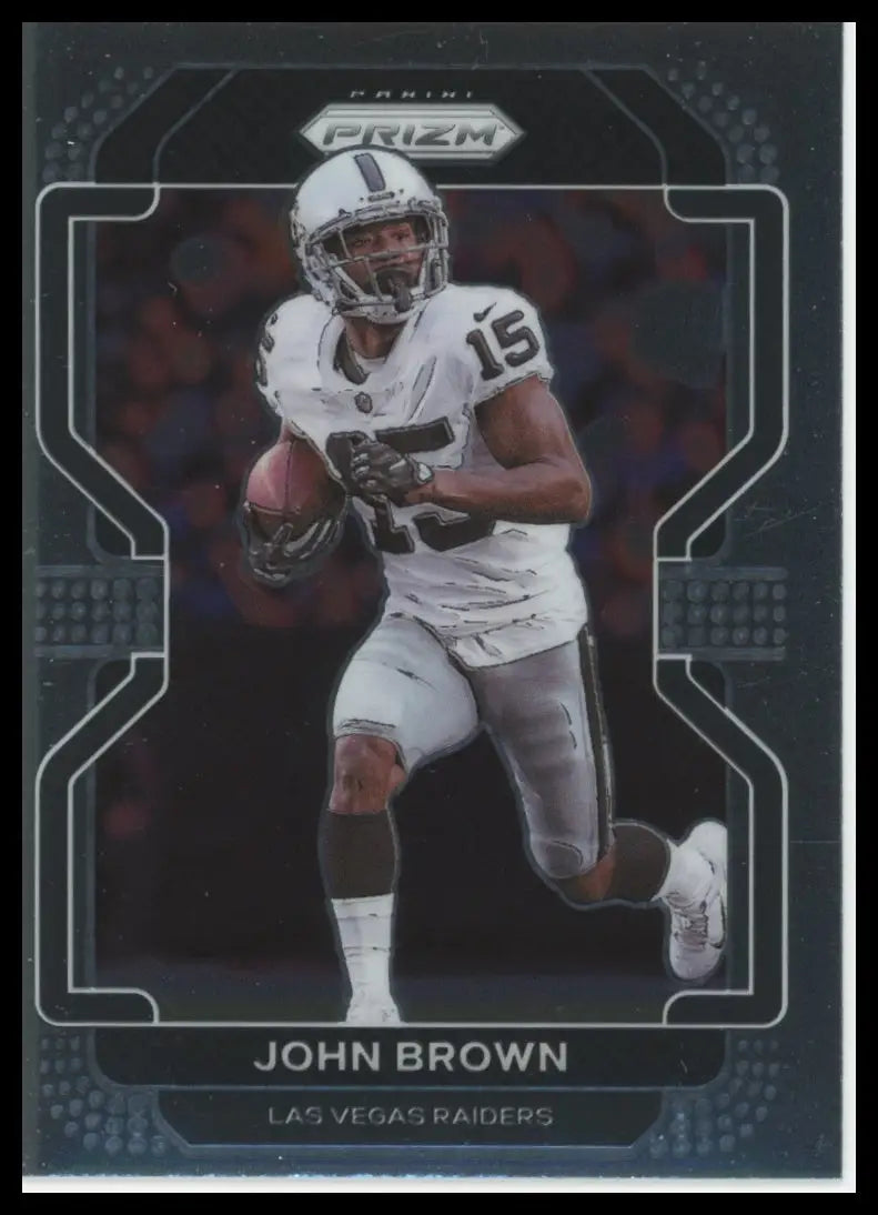 2021 Panini Prizm John Brown 177 Las Vegas Raiders - Football Card Single