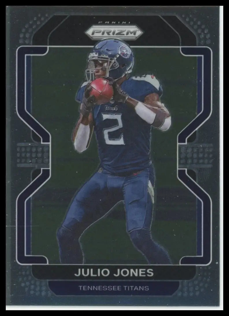 2021 Panini Prizm Julio Jones 321 Tennessee Titans NM - Football Card Single