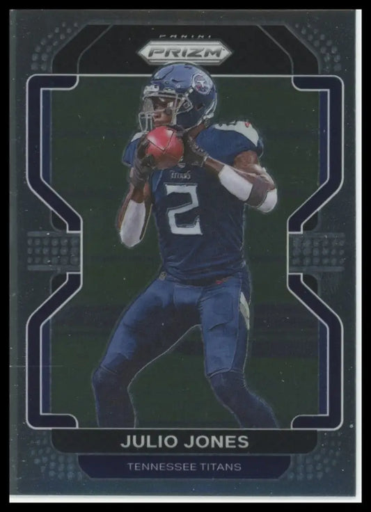 2021 Panini Prizm Julio Jones 321 Tennessee Titans NM - Football Card Single