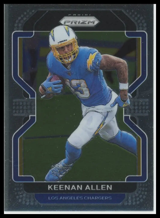 2021 Panini Prizm Keenan Allen 166 Los Angeles Chargers - Football Card Single