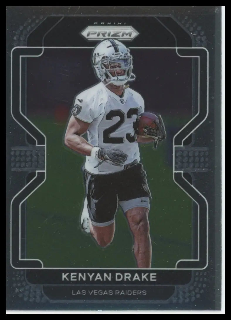 2021 Panini Prizm Kenyan Drake 181 Las Vegas Raiders NM - Football Card Single