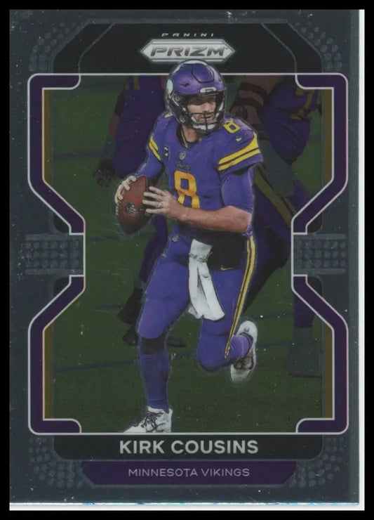 2021 Panini Prizm Kirk Cousins 128 Minnesota Vikings NM - Football Card Single