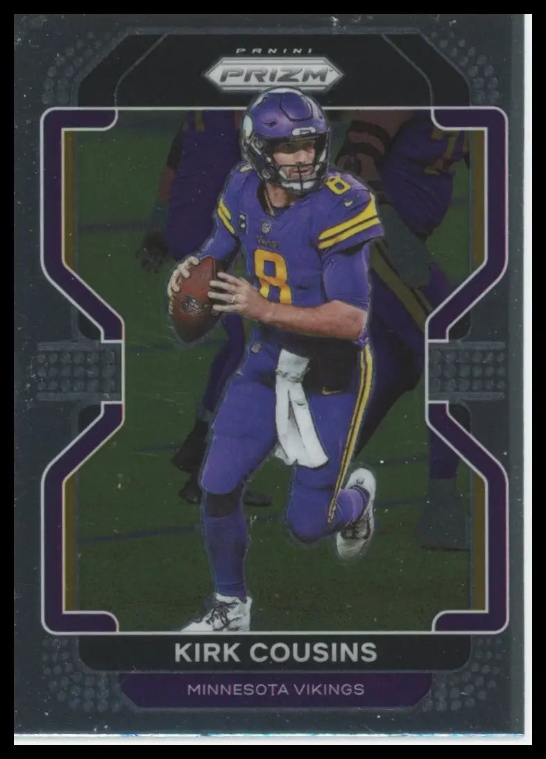 2021 Panini Prizm Kirk Cousins 128 Minnesota Vikings NM - Football Card Single