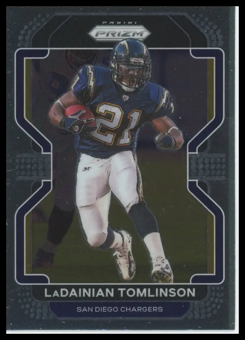 2021 Panini Prizm LaDainian Tomlinson 174 San Diego Chargers NM - Football Card Single