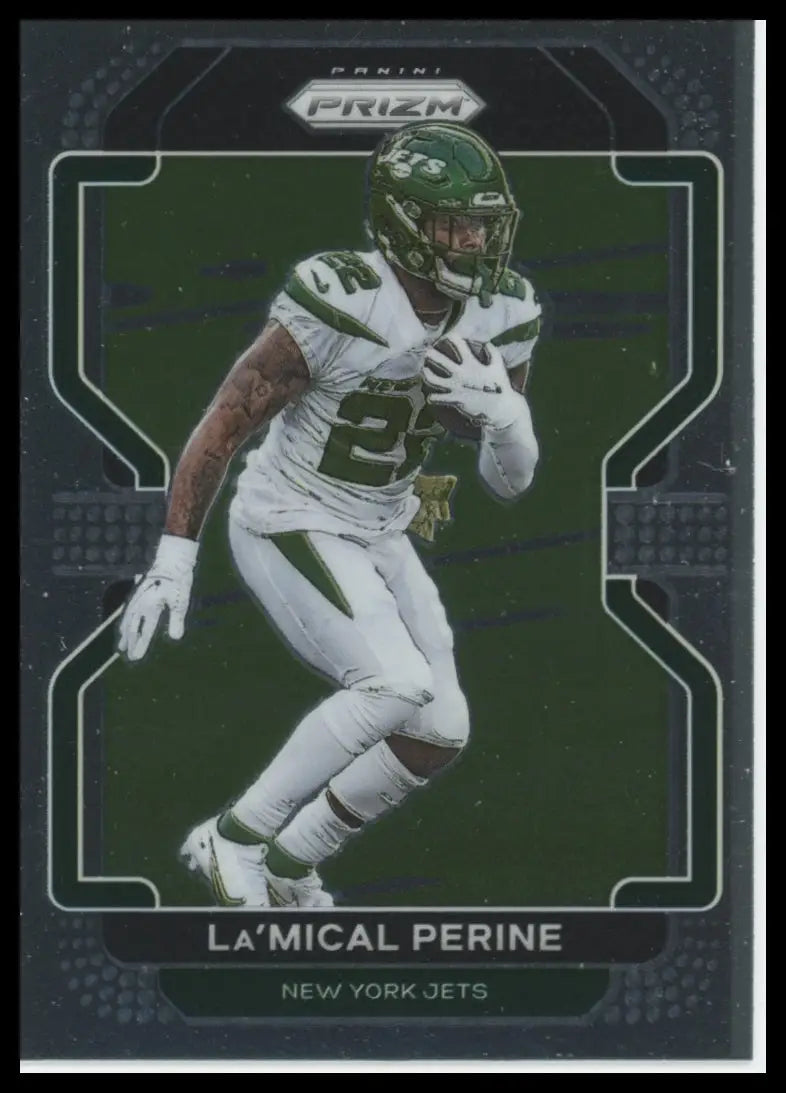 2021 Panini Prizm La’Mical Perine 88 New York Jets NM - Football Card Single