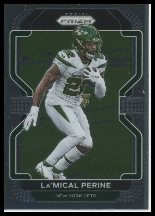 2021 Panini Prizm La’Mical Perine 88 New York Jets NM - Football Card Single