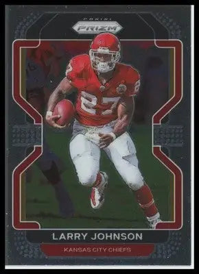 2021 Panini Prizm Larry Johnson 196 Kansas City Chiefs NM - Football Card Single