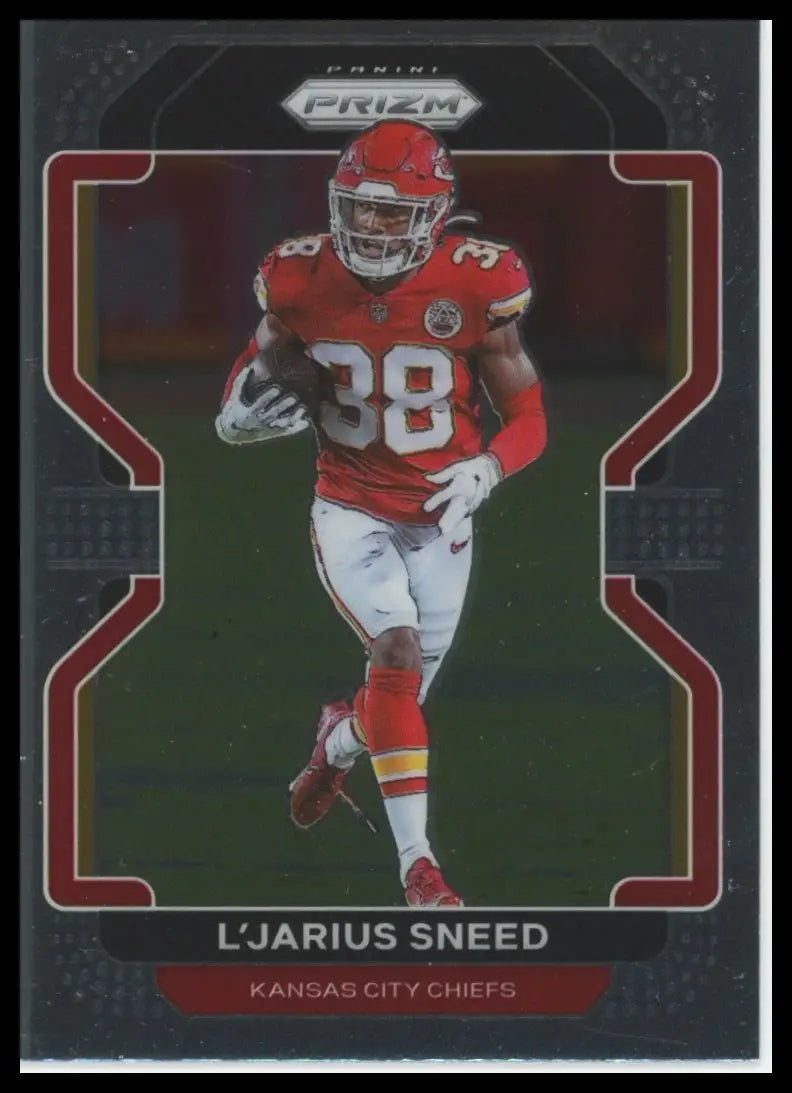 2021 Panini Prizm L’Jarius Sneed 195 Kansas City Chiefs NM - Football Card Single