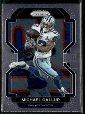 2021 Panini Prizm Michael Gallup #240 Dallas Cowboys