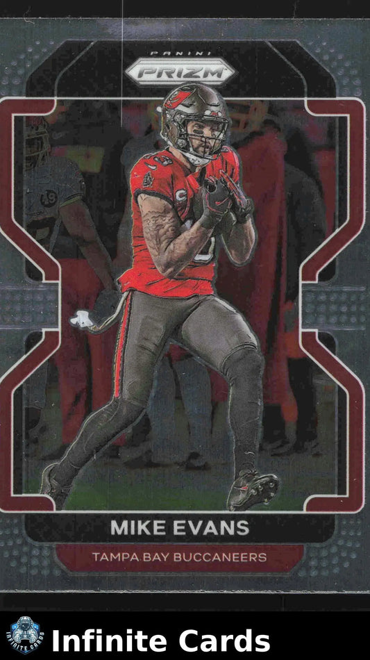 2021 Panini Prizm MIKE EVANS #290 Tampa Bay Buccaneers - Football Card Single