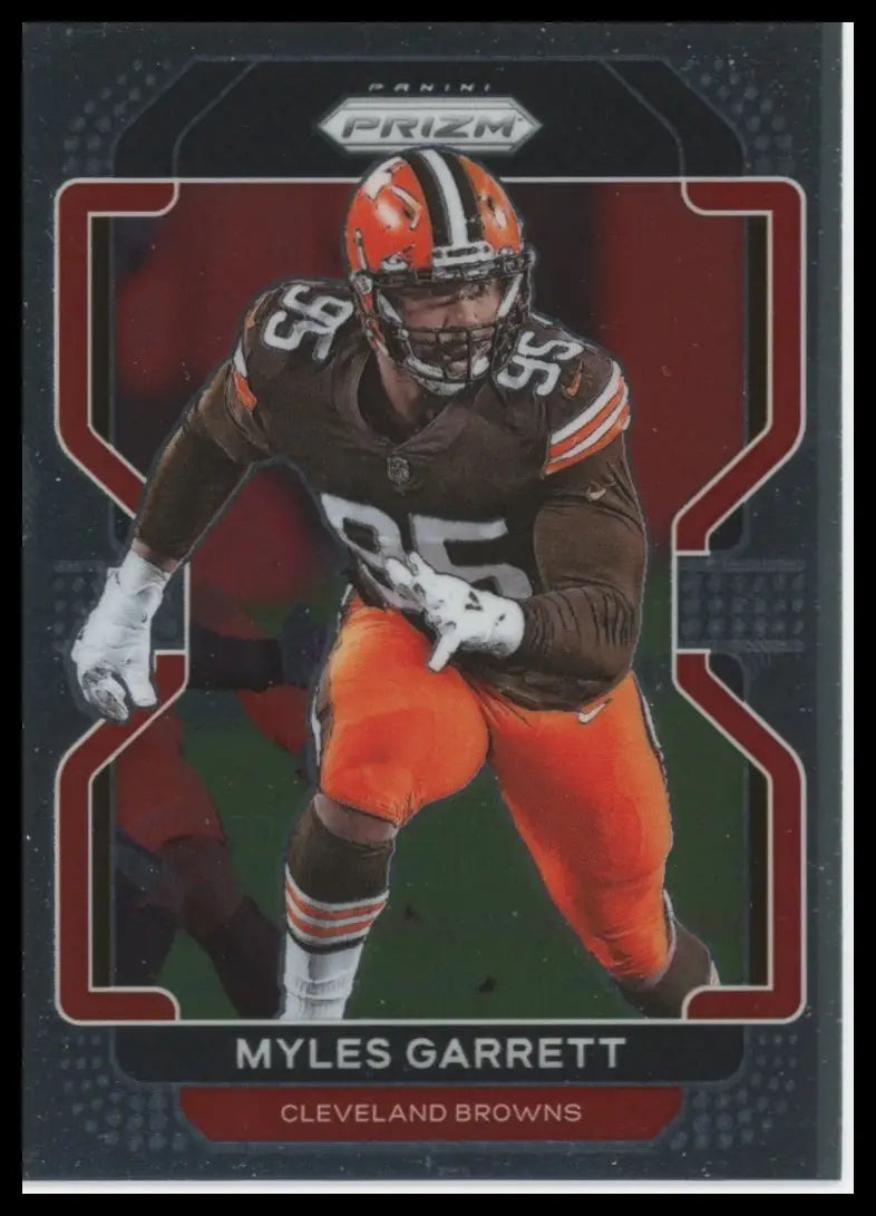 2021 Panini Prizm Myles Garrett 266 Cleveland Browns NM - Football Card Single