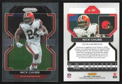 2021 Panini Prizm NICK CHUBB #264 Cleveland Browns