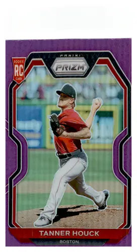2021 Panini Prizm Pink Prizm #4 Tanner Houck NM-MT Red Sox ID:45236 - Baseball Card Single
