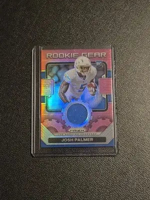 2021 Panini Prizm #RG-29 Josh Palmer Rookie Gear Pink - Football Card Single