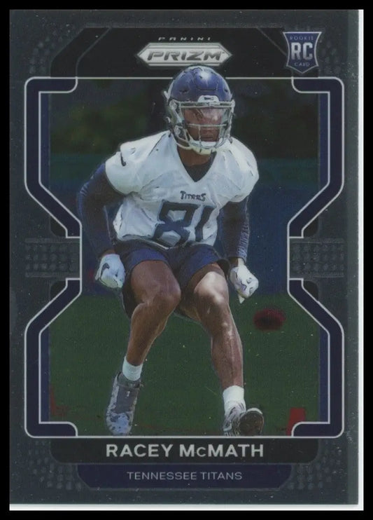 2021 Panini Prizm - Rookie Racey McMath #409 (RC) - Football Card Single