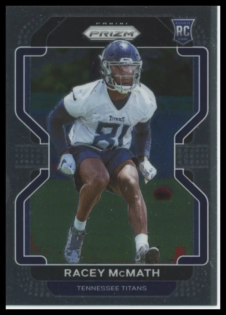 2021 Panini Prizm - Rookie Racey McMath #409 (RC) - Football Card Single