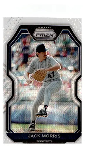 2021 Panini Prizm White Wave Prizm #49 Jack Morris NM-MT Twins ID:45250 - Baseball Card Single