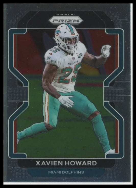 2021 Panini Prizm Xavien Howard 111 Miami Dolphins NM - Football Card Single