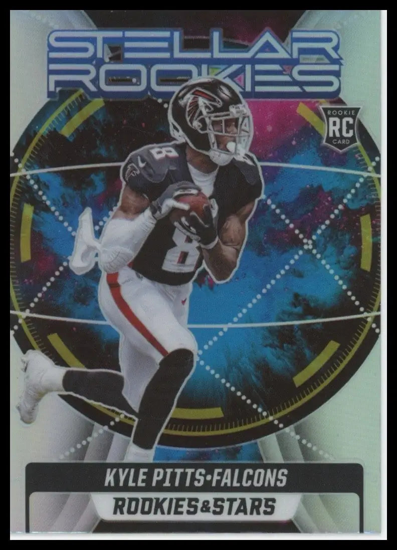 2021 Panini Rookies & Stars Stellar Rookies Silver Kyler Pitts #SR-10 Falcons