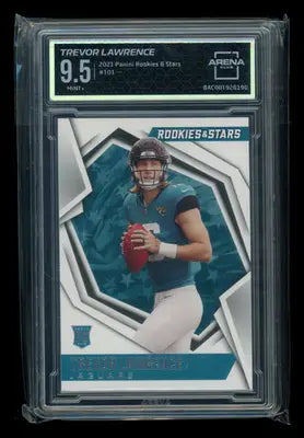 2021 Panini Rookies & Stars Trevor Lawrence #101 RC Football Arena Club 9.5