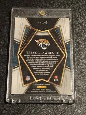 2021 Panini Select #143 Trevor Lawrence - Football Card Single