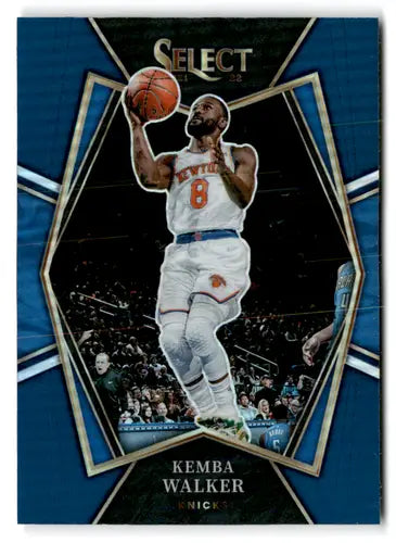 2021 Panini Select Blue Prizms #105 Kemba Walker NM Near Mint Knicks Pr ID:65491 - Basketball Card Single