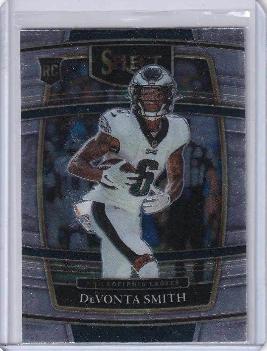 2021 Panini Select Concourse #49 Devonta Smith - Philadelphia Eagles - Football Card Single