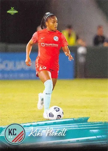 Kiki Pickett soccer card from 2021 Parkside NWSL Volume 2 with original gloss