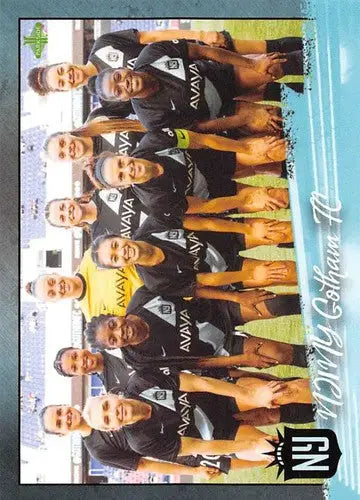 Gotham Team Card featuring Gotham FC team photo from 2021 Parkside NWSL Volume 2