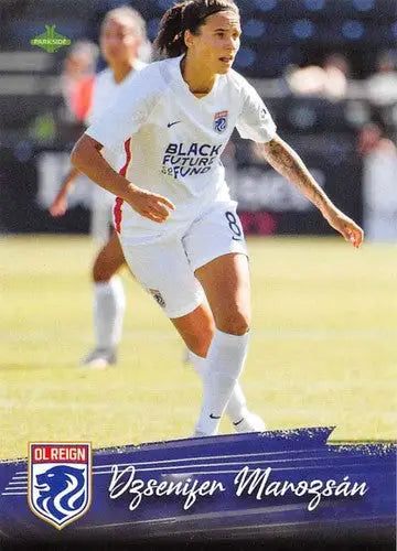 2021 Parkside NWSL volume 2 Dzsenifer Marozsan soccer card with original gloss