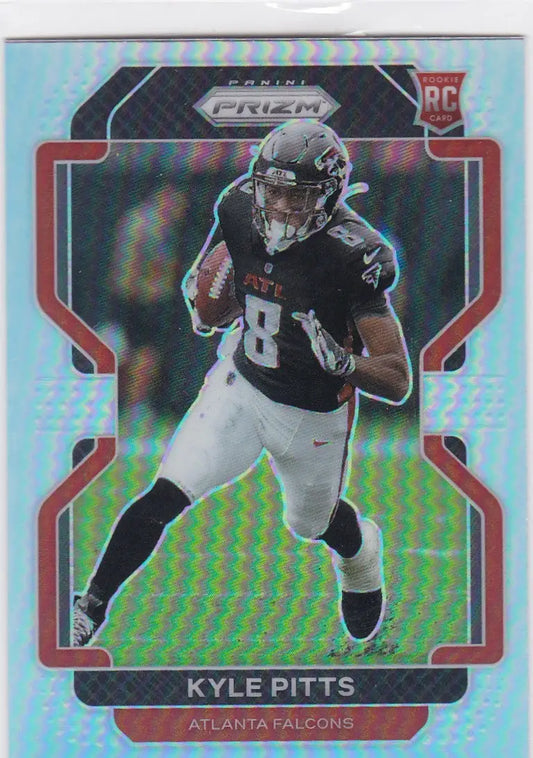 2021 PRIZM #341 KYLE PITTS REFRACTOR- ATLANTA FALCONS - Football Card Single