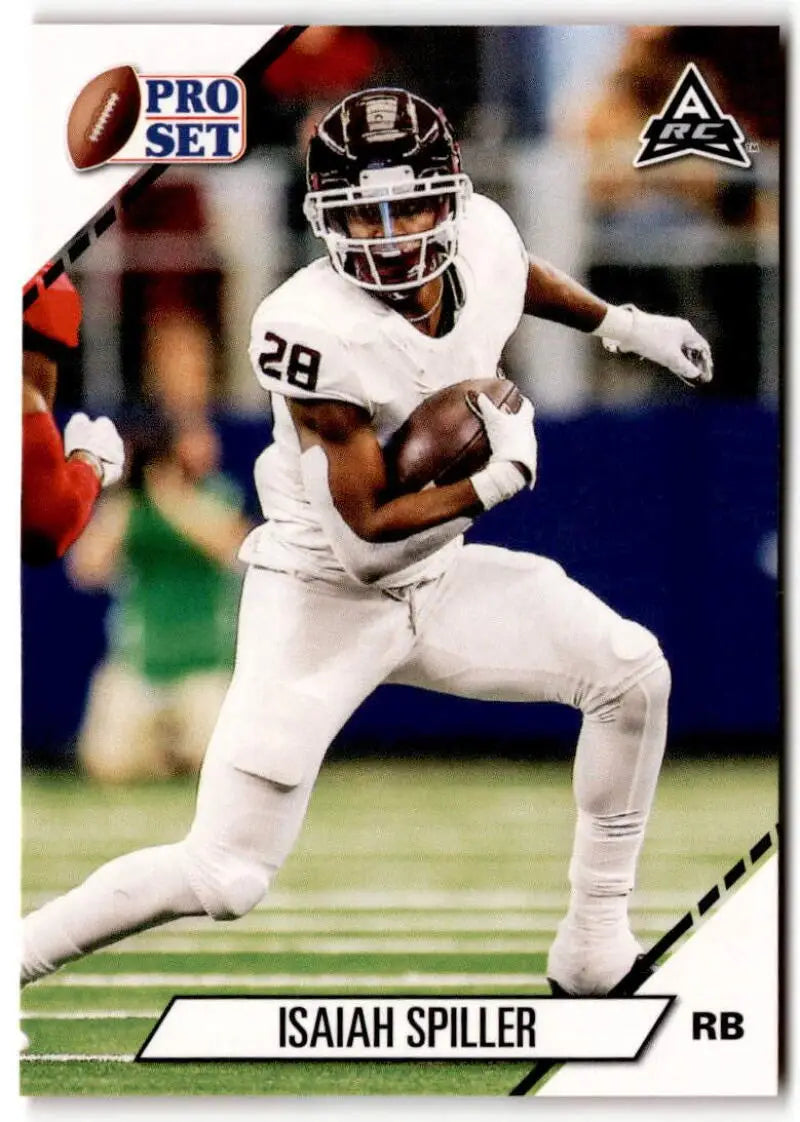 2021 Pro Set College Football Blaster #5 Isaiah Spiller NM-MT RC Rookie ID:41165 - Football Card Box