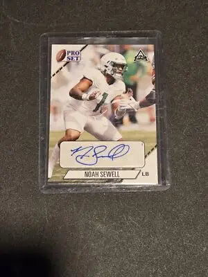 2021 Pro Set College Football #PS-NS2 Noah Sewell Autographs - Football Card Single