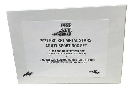 2021 Pro Set Metal Stars Multi-Sport Box - Multi-Sport Card Box