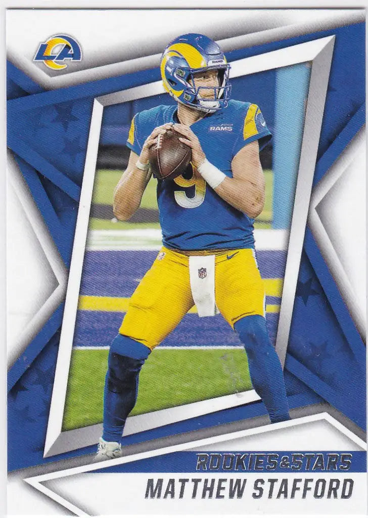 2021 Rookies & Stars #30 Matthew Stafford Los Angeles Rams